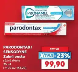 Kaufland Parodontax/ Sensodyne zubní pasta nabídka