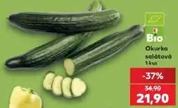 Kaufland Bio Okurka salátová nabídka