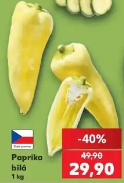 Kaufland Paprika bílá nabídka