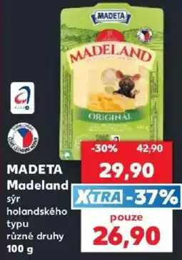 Kaufland Madeta madeland sýr holandského typu různé druhy nabídka