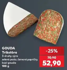 Kaufland Gouda Trikolóra nabídka