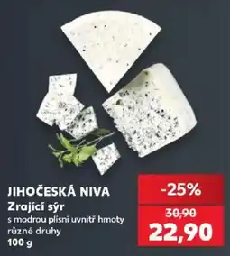 Kaufland Jihočeská niva zrající sýr nabídka