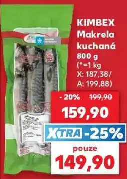 Kaufland Kimbox makrela kuchaná nabídka