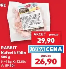 Kaufland Rabbit kuřecí křídla nabídka