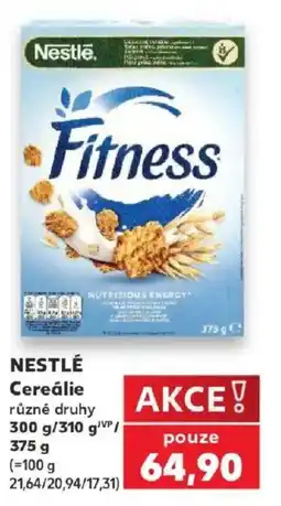 Kaufland Nestlé Cereálie nabídka