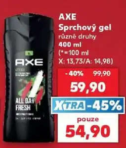 Kaufland Axe sprchový gel nabídka
