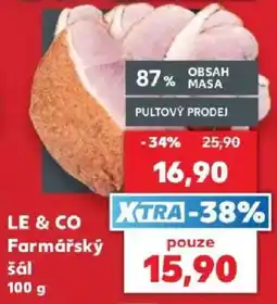 Kaufland Le & Co Farmářský šál nabídka