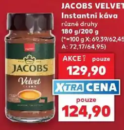 Kaufland Jacobs velvet nabídka