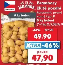 Kaufland Jarmark brambory žluté pozdní nabídka
