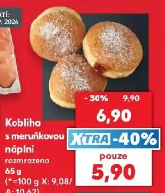 Kaufland Kobliha s meruňkovou náplní nabídka