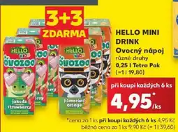 Kaufland Hello kids ovoozoo nabídka