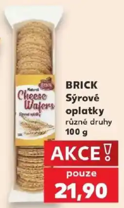 Kaufland Brick sýrové oplatky nabídka