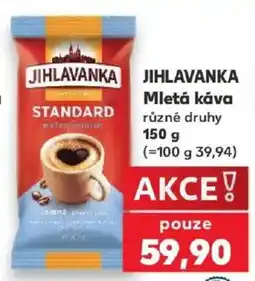 Kaufland Jihlavanka mletá káva nabídka