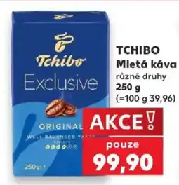 Kaufland Tchibo mletá káva nabídka