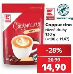 Kaufland K Classic Cappuccino nabídka