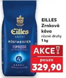 Kaufland Eilles zrnková káva nabídka