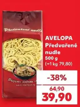 Kaufland Avelopa předvařené nudle nabídka