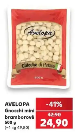 Kaufland Avelopa Gnocchi mini bramborové nabídka