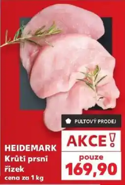 Kaufland Heidemark krůtí prsní řízek nabídka