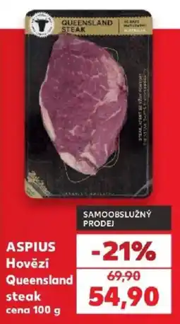 Kaufland Aspius hovězí queensland steak nabídka
