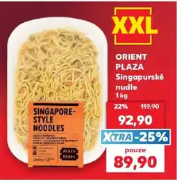 Kaufland Orient Plaza singapurské nudle nabídka