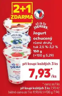 Kaufland Jarmark jogurt ochucený nabídka