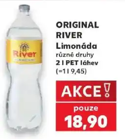Kaufland River limonáda nabídka