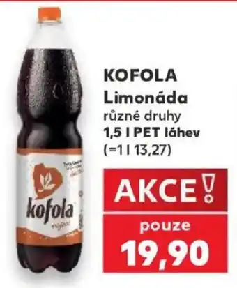 Kaufland Kofola limonáda nabídka