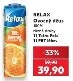 Kaufland Relax Ovocný džus nabídka