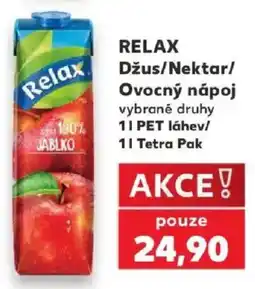 Kaufland Relax Džus/Nektar/Ovocný nápoj nabídka