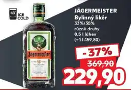 Kaufland Jägermeister nabídka