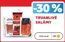 Kaufland Trvanlivé salámy nabídka
