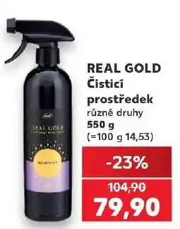 Kaufland Real Gold čistící prostředek nabídka