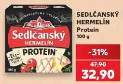 Kaufland Sedlčanský hermelín protein nabídka