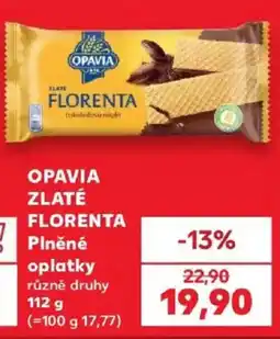 Kaufland Opavia zlaté florenta nabídka