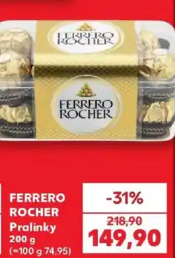 Kaufland Ferrero Rocher pralinky nabídka