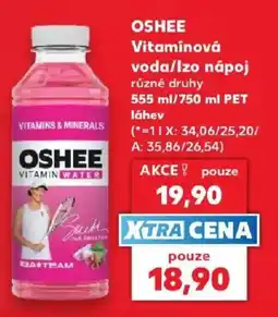 Kaufland Oshee vitamínová voda nabídka
