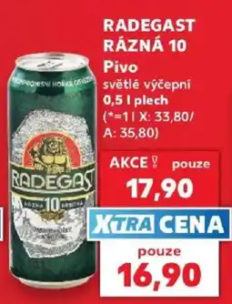 Kaufland Radegast různá 10 nabídka