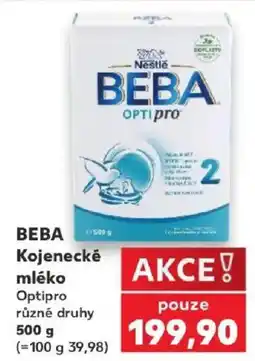 Kaufland Beba kojenecké mléko optipro nabídka