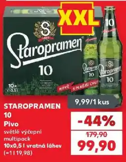 Kaufland Staropramen 10 nabídka