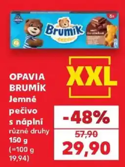 Kaufland Brumik jemné pečivo s náplní různé druhy nabídka
