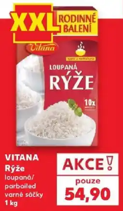 Kaufland Vitana loupaná rýže nabídka