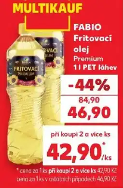 Kaufland Fabio fritovací olej premium nabídka