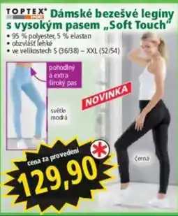 Norma TopTex dámské bezešvé legíny s vysokým pasem nabídka