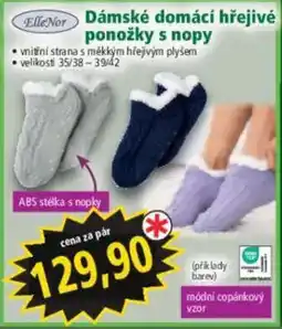 Norma ElleNor dámské domácí hřejivé ponožky s nopy nabídka