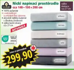 Norma Nicki napínací prostěradlo nabídka