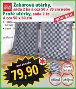 Norma Casa Royale žakárové utěrky nabídka