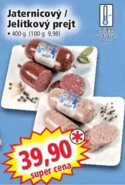 Norma Jaternicový / Jelítkový prej nabídka