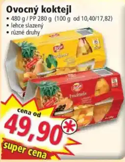 Norma Rybička ovocný koktejl nabídka