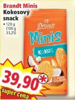 Norma Brandt Minis Kokosový snack nabídka